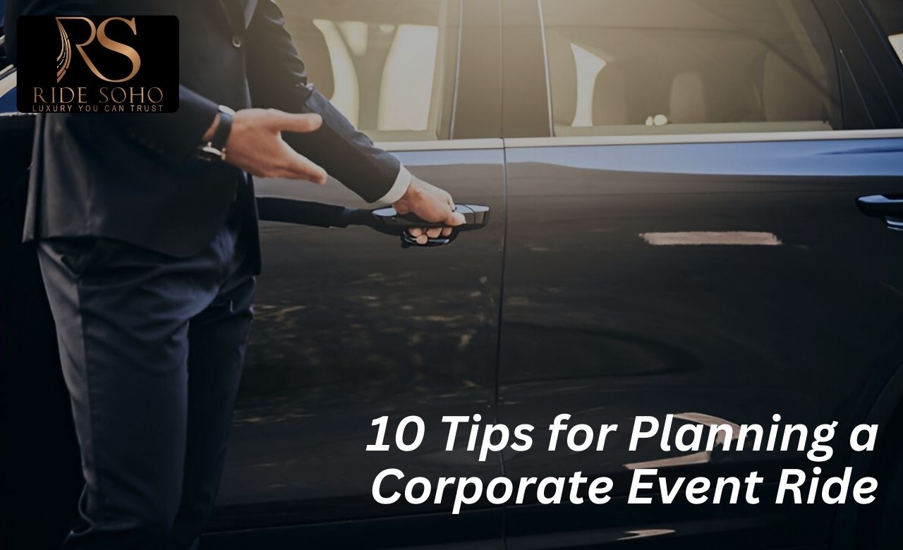 tips for planning a corporate event ride